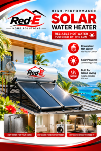 Red-E Solar Water Heater Description